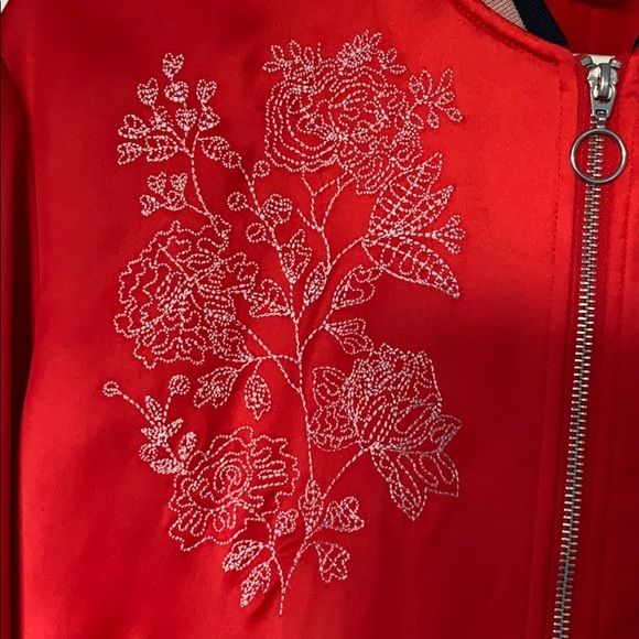 NWOT! H&M satin bomber jacket - Picture 5 of 6